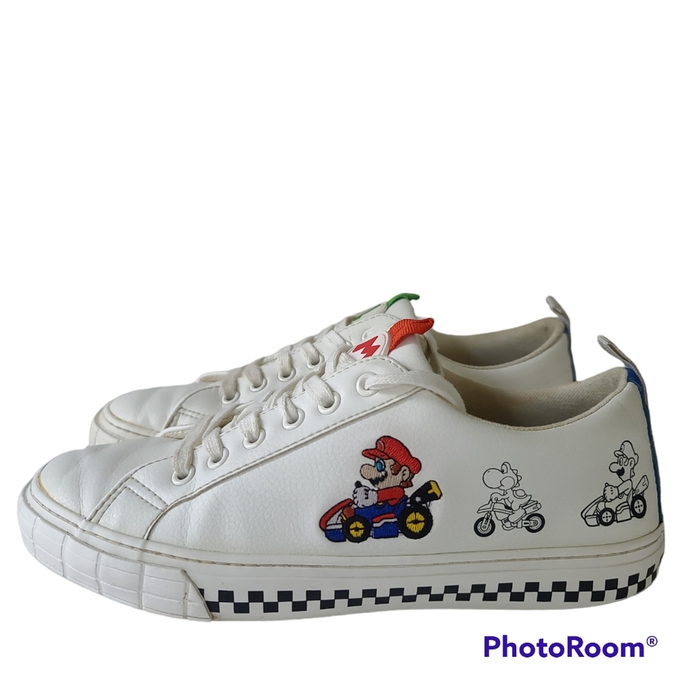 ZARA NINTENDO  MARIO KART  LUIGI kids Size EU 40 Sneakers RARE